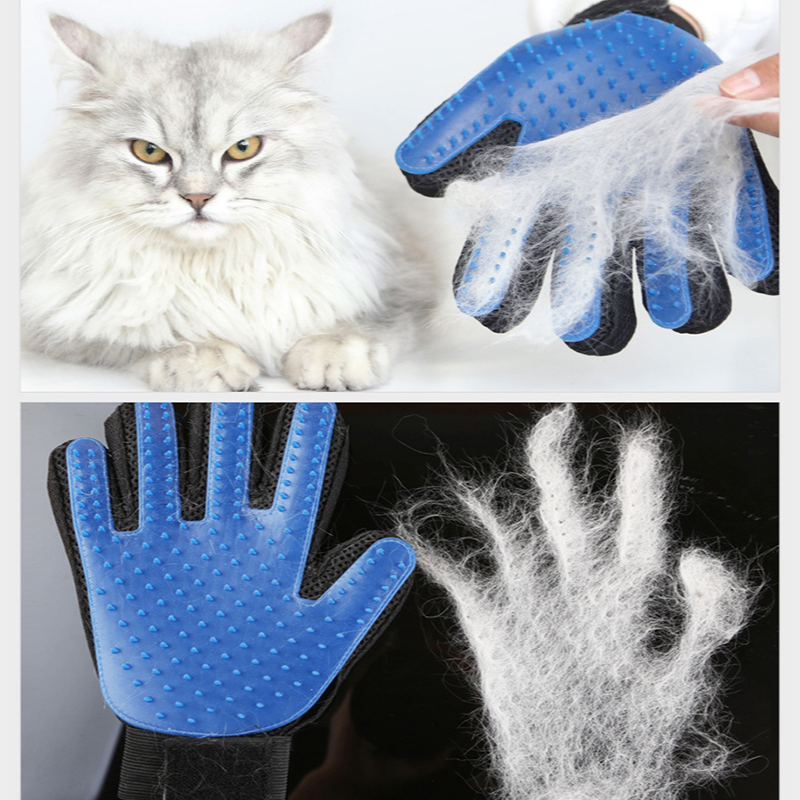 Rubber Glove Cleaning - Guantes de aseo para mascotas, cepillo
